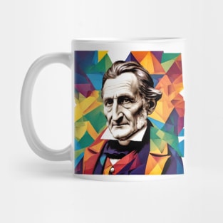 Carl Friedrich Gauss Vintage Colorful Artwork Mug